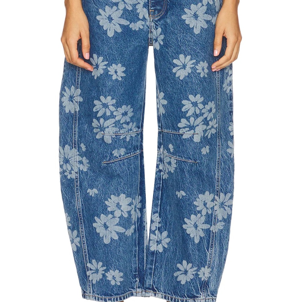 We The Free Good Luck Barrel Jeans